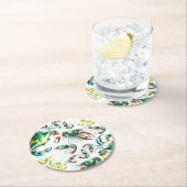 Untersetzer zum Rundpapier über Meeresfrüchte (Vor Ort)