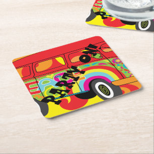 Untersetzer zum Stilquadrat der 1960er Jahre