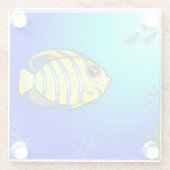 Untersetzer zum Thema Fisch (Rückseite)