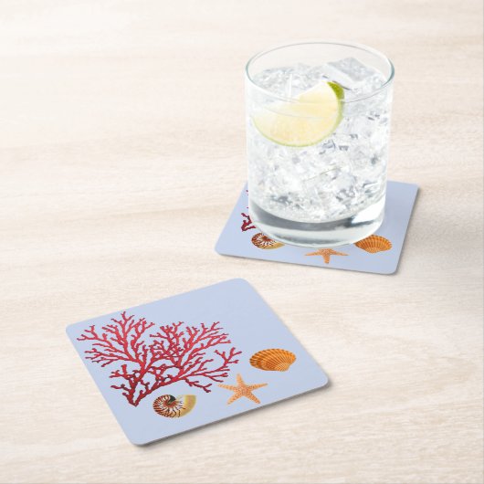 Untersetzer zum Thema Strand (Vor Ort)