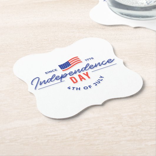 Untersetzer zum Unabhängigkeitstag (angewinkelt)