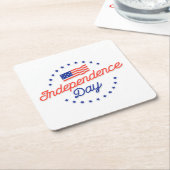 Untersetzer zum Unabhängigkeitstag (angewinkelt)