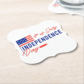 Untersetzer zum Unabhängigkeitstag (angewinkelt)