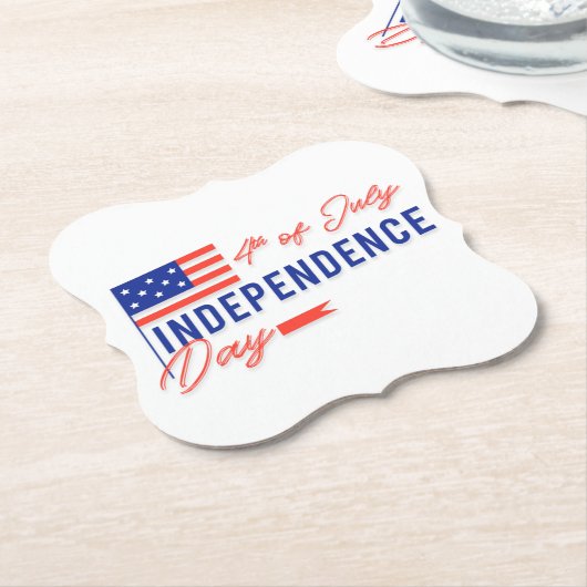 Untersetzer zum Unabhängigkeitstag (angewinkelt)