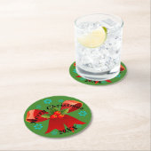 Untersetzer zum Weihnachtsfest (Rotes Weihnachtsba (Vor Ort)