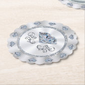 Untersetzer zur Beseitigung. Diamond Themed Geburt (angewinkelt)