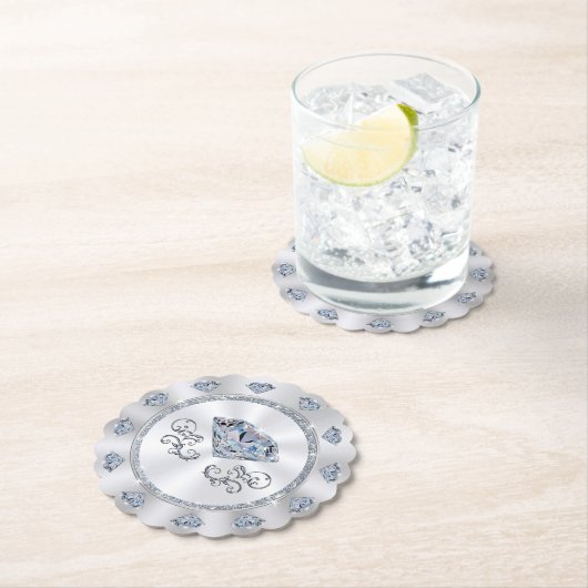 Untersetzer zur Beseitigung. Diamond Themed Geburt (Vor Ort)