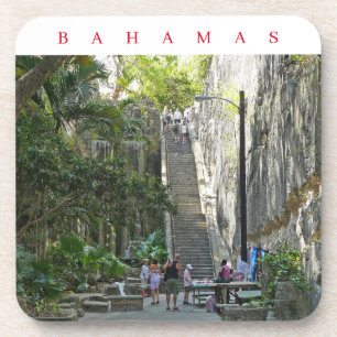 Untersetzer zur Treppe der Bahamas Queen
