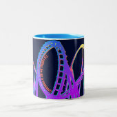 Untersetzer Zweifarbige Tasse (Mittel)