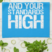 Untersetztes Tief - BodybuildingWorkout Küchentuch (Gefaltet)