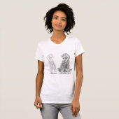 Unterstandardpoodle T-Shirt (Vorne ganz)