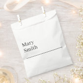 Unterstrichen Minimalistisch modern Geschenktütchen (Ausgeschnitten)