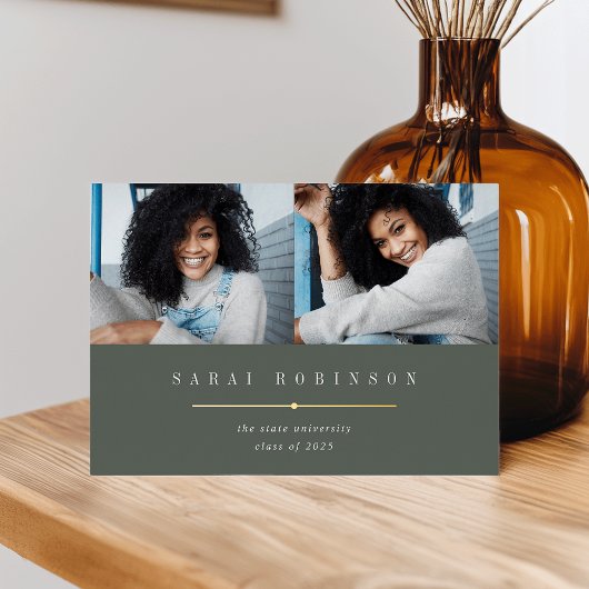 Unterstrichene Folie | Ankündigung von Foto Abschl