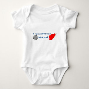 Unterstützt die Truppe - Holt sie zurück! Baby Strampler