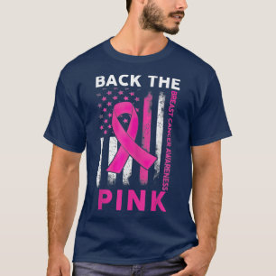 Unterstütze das Rosa Brustkrebs-Bewusstsein Amerik T-Shirt