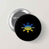 Unterstütze die Ukraine Button (Vorne & Hinten)