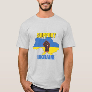 Unterstütze die Ukraine - Frieden & Liebe für Ukra T-Shirt
