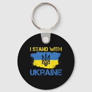 Unterstütze die Ukraine mit dieser Ukraine-Flagge Schlüsselanhänger
