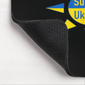 Unterstütze die Ukraine Mousepad (Ecke)