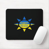 Unterstütze die Ukraine Mousepad (Mit Mouse)