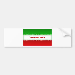 Unterstütze Iran Autoaufkleber