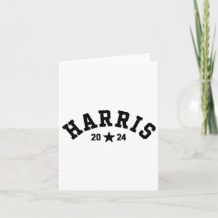 Unterstütze Kamala-Harris Wähle 2024 Präsident Ich Karte