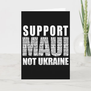Unterstütze Maui nicht Ukraine Karte
