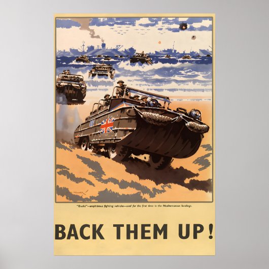 Unterstütze Sie - World War Two Poster Drucke (Vorne)