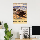Unterstütze Sie - World War Two Poster Drucke (Heimbüro)