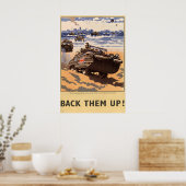 Unterstütze Sie - World War Two Poster Drucke (Küche)