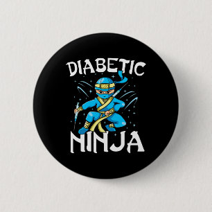 Unterstütze T1d Diabetic Ninja Typ-1-Diabetes-Bewu Button