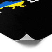Unterstütze Ukraine3 Poster (Ecke)