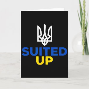 Unterstütze Ukraine Dies ist mein Anzug Ukrainisch Karte