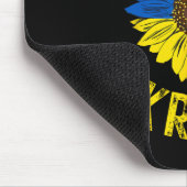 Unterstütze Ukraine Ich stehe mit der ukrainischen Mousepad (Ecke)