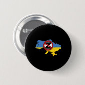 Unterstütze Ukraine Ich stehe mit Ukraine 2  Button (Vorne & Hinten)
