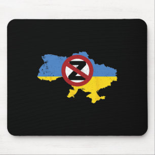 Unterstütze Ukraine Ich stehe mit Ukraine 2 Mousepad