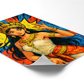 UNTERSTÜTZE UNS APSARA POSTER (Ecke)