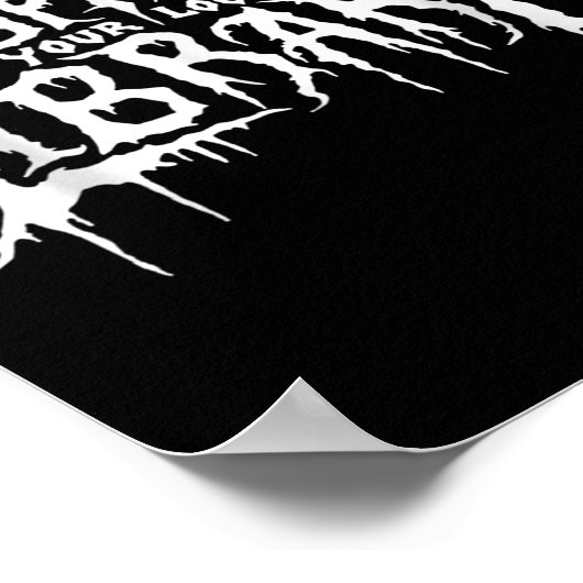 Unterstützen Sie das Bookworm-Design Ihres lokalen Poster (Ecke)