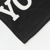 Unterstützen Sie das Land, in dem Sie leben Fleecedecke (Ecke)