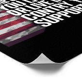 Unterstützen Sie das Land, in dem Sie leben Poster (Ecke)