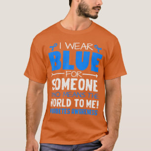 Unterstützen Sie das Typ-1-Diabetes-Bewusstsein T1 T-Shirt