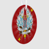 Unterstützen Sie den Legend Gamer Red Winged Sprit Ornament (Vorderseite)