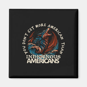 Unterstützen Sie die amerikanischen Ureinwohner Magnet