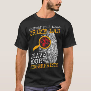 Unterstützen Sie die Fingerabdrücke des lokalen La T-Shirt