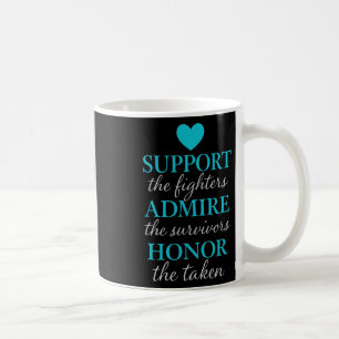 Unterstützen Sie die Kämpfer bewundern die Überleb Kaffeetasse