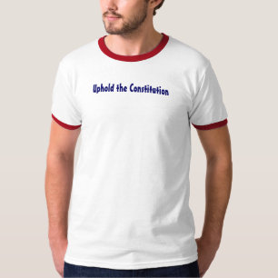 Unterstützen Sie die Konstitution T-Shirt