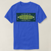 Unterstützen Sie die Rail Workers Strike RMT T-Shirt (Design vorne)