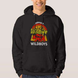 Unterstützen Sie die Tierwelt, ziehen Sie wilde Ju Hoodie