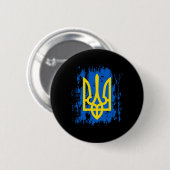 Unterstützen Sie die Ukraine Stehen Sie mit der Uk Button (Vorne & Hinten)
