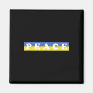 Unterstützen Sie die Ukraine und den Frieden in de Magnet